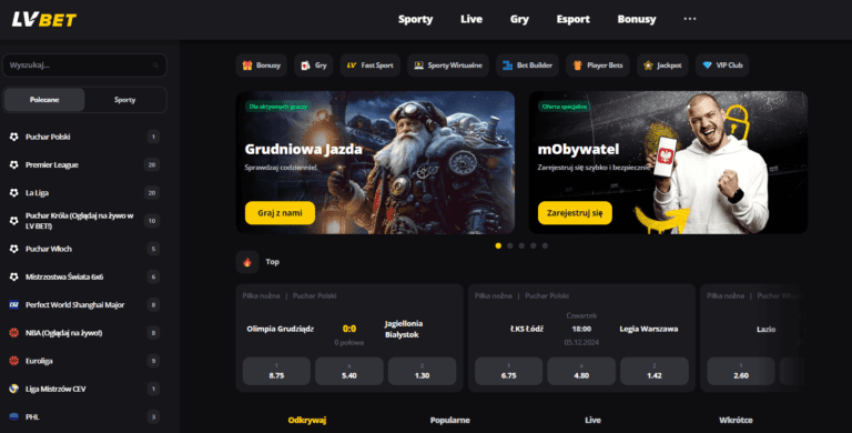 LVBet – Recenzja 2024: Bukmacher przyszłości z kryptowalutami i wyjątkowymi promocjami