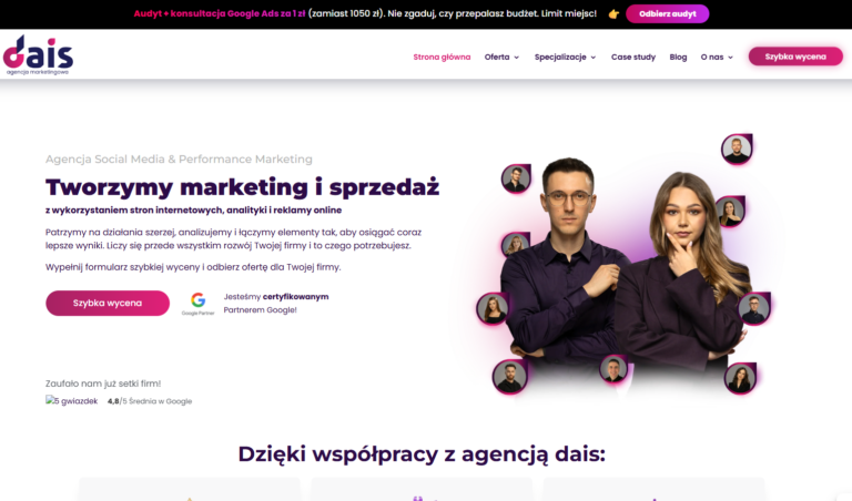 dais.pl — budowanie marki i sprzedaży w social mediach